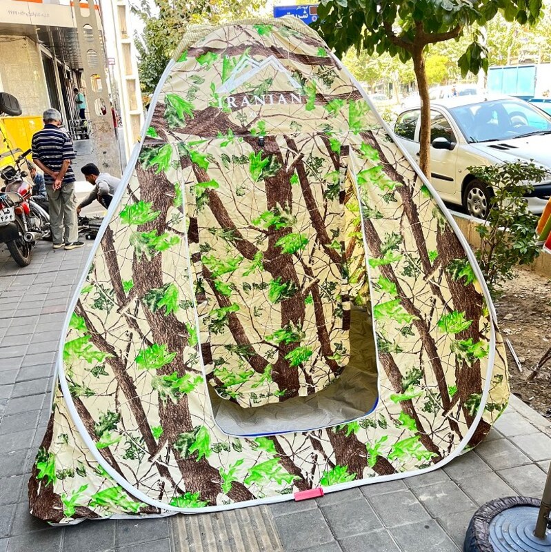 چادر مسافرتی 12 نفره جنس برنو با ارتفاع بلند و کف ضخیم و سه پنجره و رنگبندی