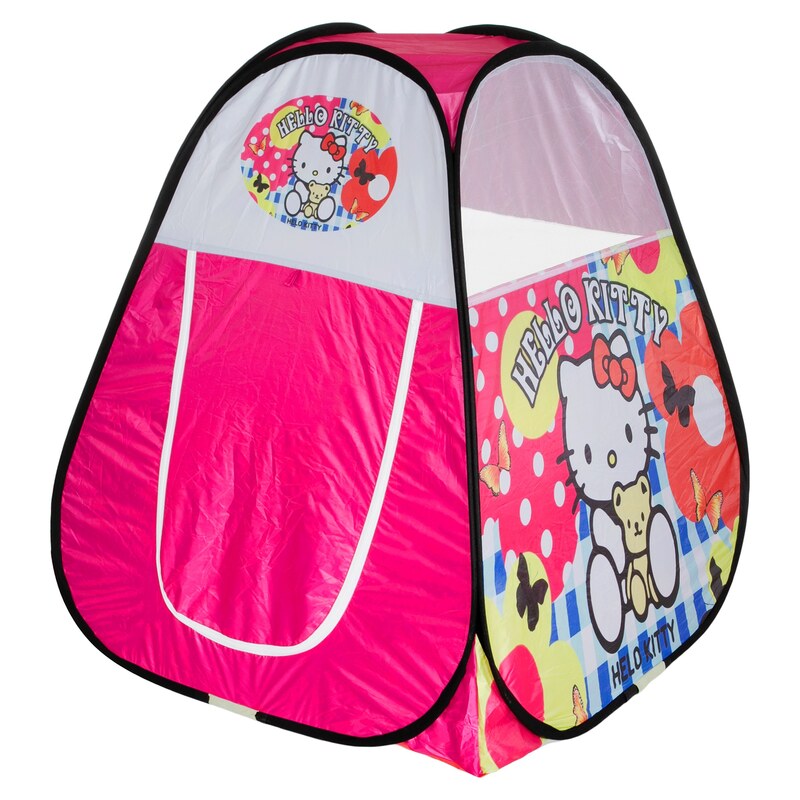 چادر بازی کودک طرح کیتی دخترانه hello kitty  کادو سیسمونی تیشرت ست عروسک کد5