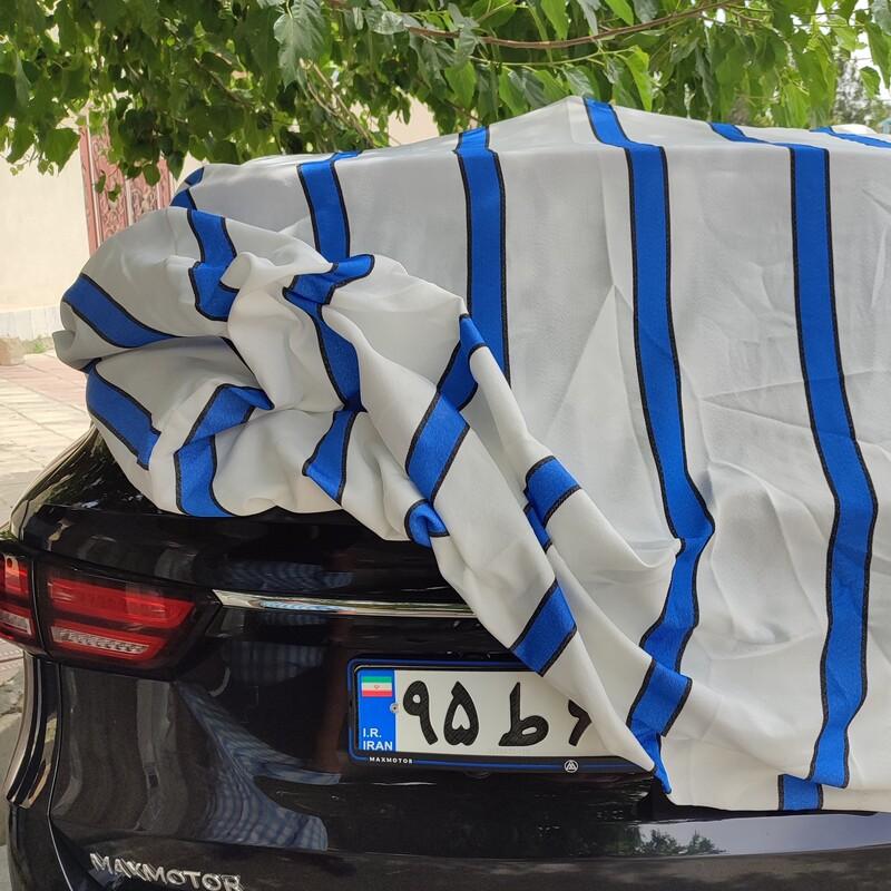 چادر پشت پنبه ای خارجی برای شاسی بلند  ضد آفتاب و ضد خش داخل پنبه ای  برای شاسی بلند های جک و هایما و ...