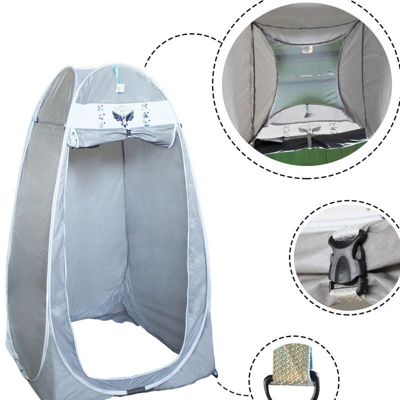 چادر مسافرتی صحرایی ( حمام و توالت صحرایی )(جنس برزنتی برنو)