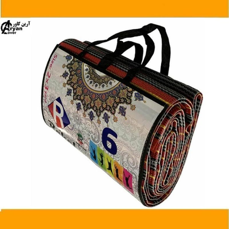 زیرانداز حصیری مسافرتی 6 یاردی (3.2) 9 نفره درجه یک