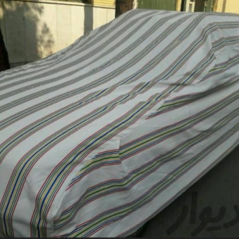 چادر پنبه ای ضخیم پشت کرک تابستانه وبرای مناطق گرمسیروافتاب سوزناک سایز(M)مختص ماشینهای ساینا تیبا کوئیک پراید
