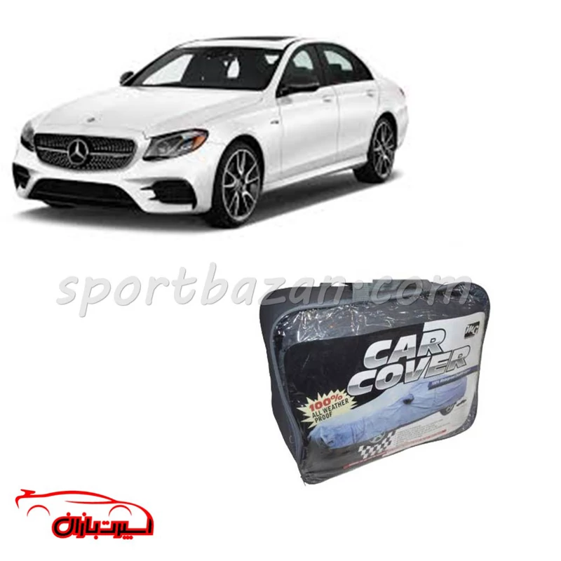 چادر ضد آب خارجی بنز E200 برند MG چهار فصل (ارسال پس کرایه)