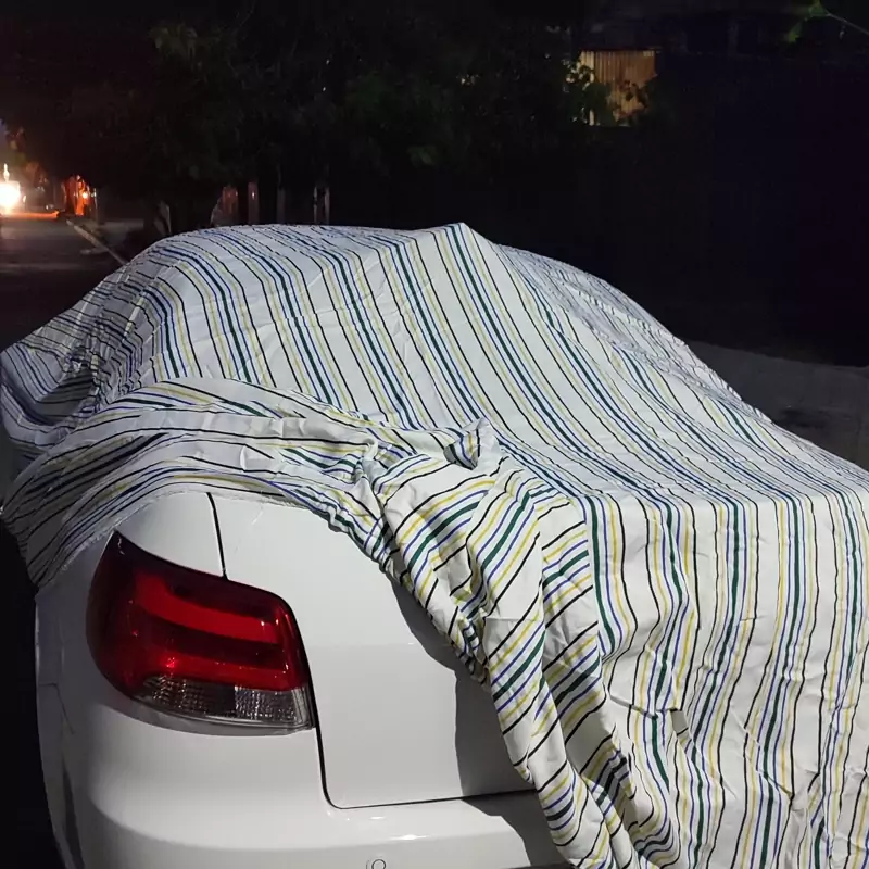 چادر پشت خز دار ضد آفتاب مناسب تمامی خودرو های ایرانخودرو L قواره بزرگ (پس کرایه)