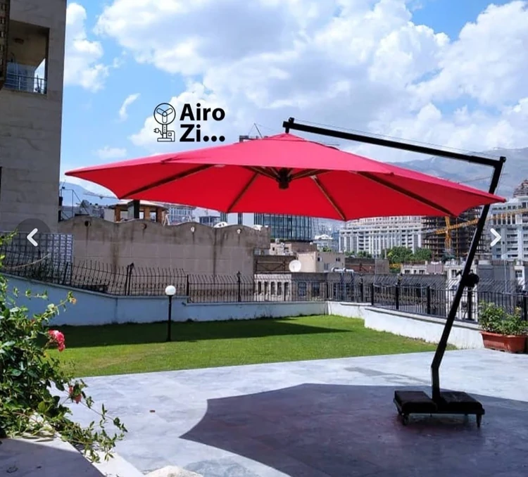 چتر و سایبان پایه کنار قطر 4 چادر طبیعت