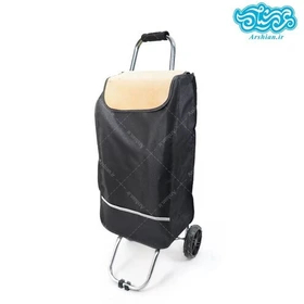 چرخ خرید دستی تاشو کد 534 به همراه کیسه خرید