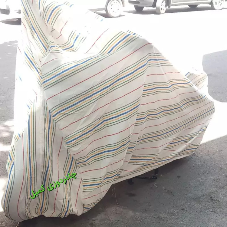 چادر ضد آفتاب موتور سیکلت هندا برزنتی نخی قابل شستشو