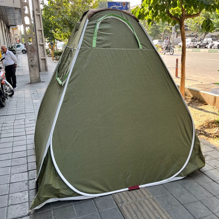 چادر مسافرتی 6 نفره جنس برنو با کف ضخیم زیپ درشت کاور درجه یک ایرانی کد4