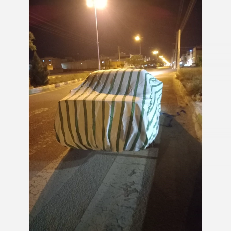 چادر ماشین سایز لارج پشت خز دار ضد خش (پس کرایه)