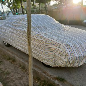 چادر ماشین نخی پشت کرکی مخصوص نیسان قشقایی QASHQAI (داخل پنبه ای، ضد خ