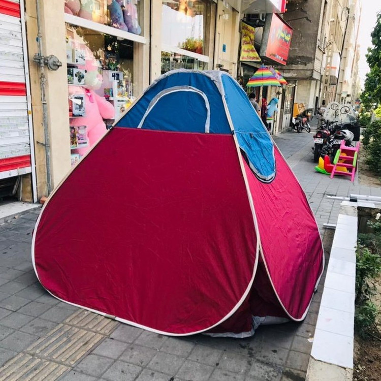 چادر مسافرتی 12 نفره مدل برنو کف ضخیم ارتفاع بلند
