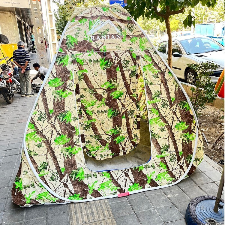 چادر مسافرتی 12 نفره جنس ضخیم برنو با کف ضخیم و سه پنجره و ارتفاع بلند کد4