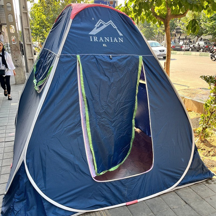 چادرمسافرتی 6 نفره جنس برنو با کف ضخیم زیپ درشت باکیفیت کد9