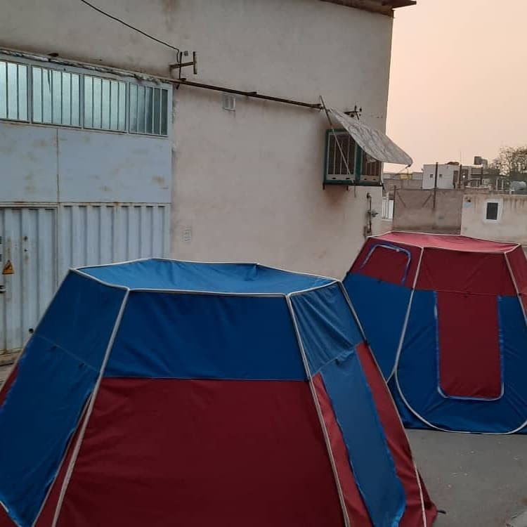 چادر مسافرتی 6 ضلعی أکبر مصنع لخیام السفر الإیرانیه باستخدام أفضل أنواع المواد الخام